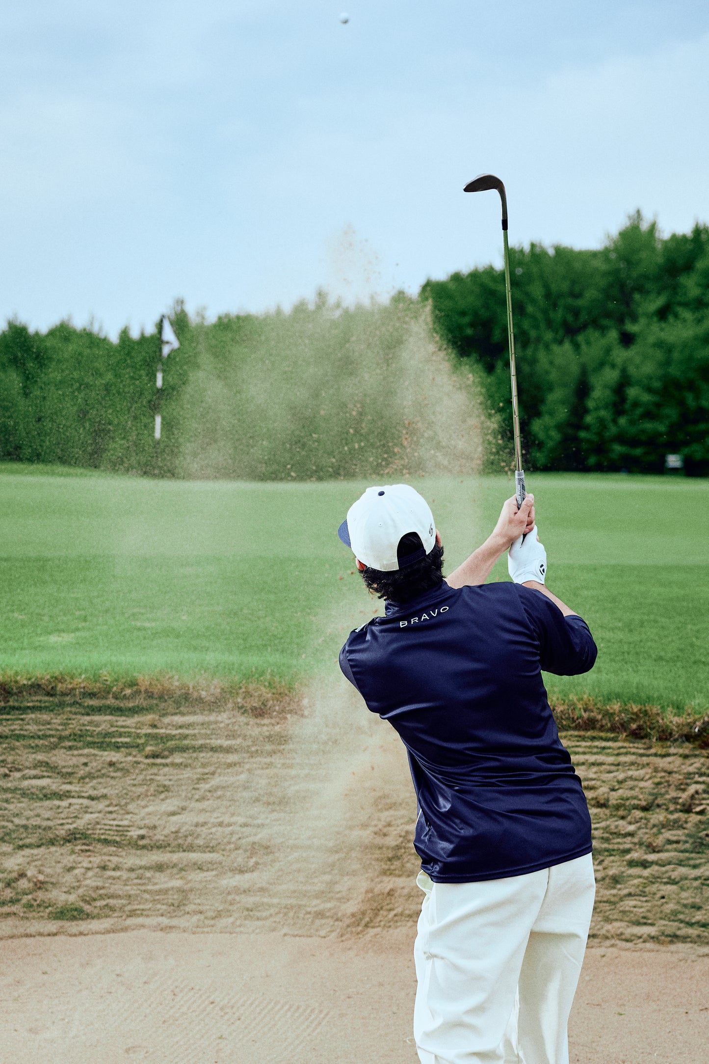 BRAVO PREMIUM SUBLIMATED GOLF QUATER ZIP