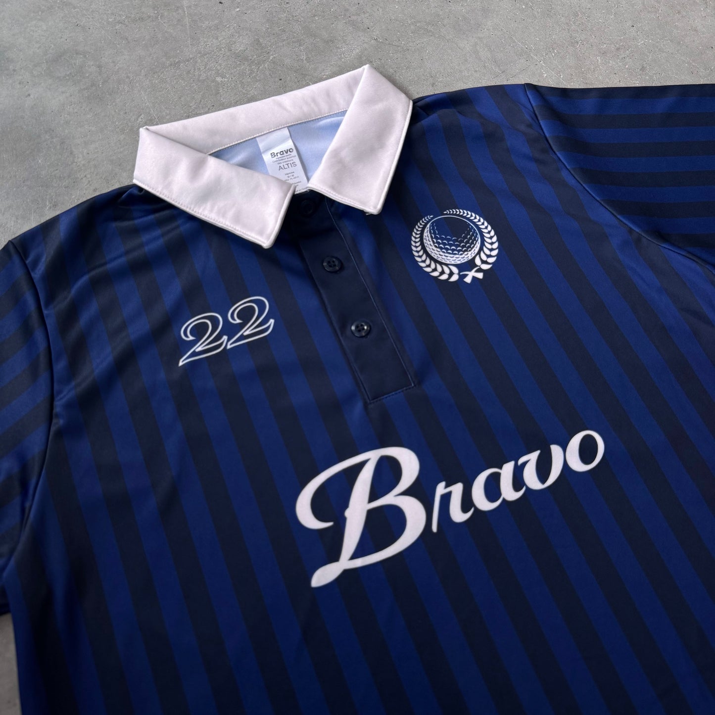 BRAVO PREMIUM SUBLIMATED GOLF POLO
